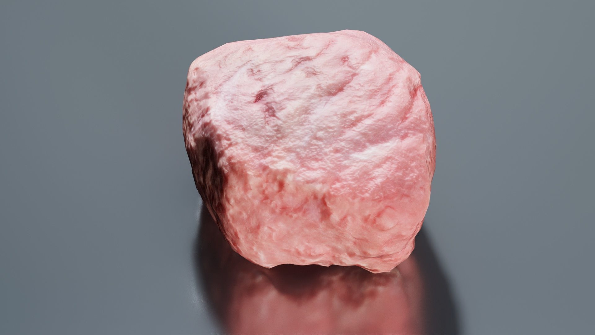 Red Meat 2 Low-poly 3D model_4