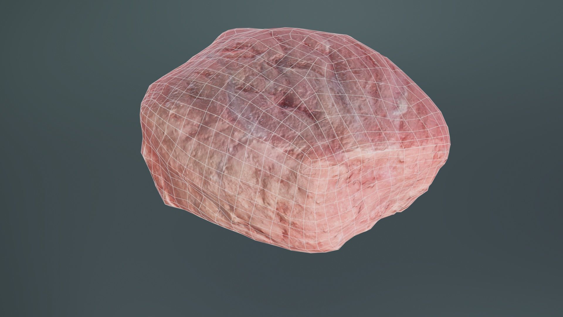 Red Meat 2 Low-poly 3D model_10