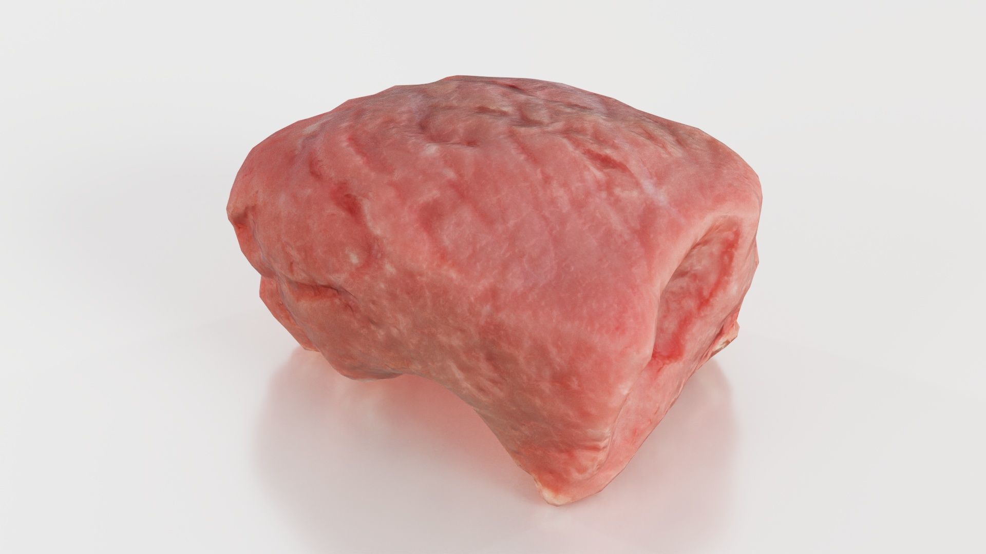 Red Meat 2 Low-poly 3D model_5