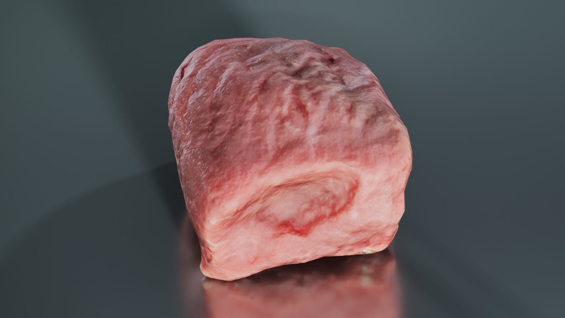 Red Meat 2 Low-poly 3D model_7