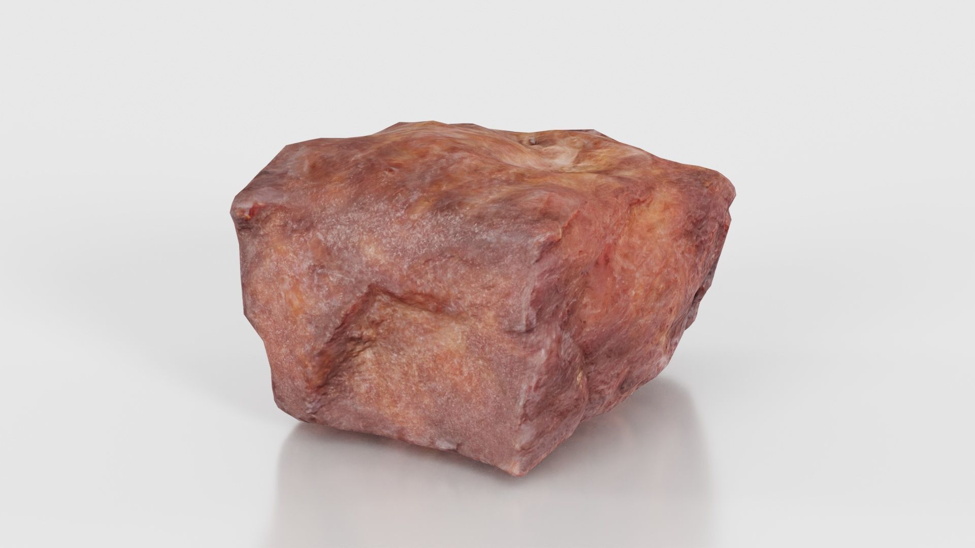 Red Meat Fondue 2 Low-poly 3D model_15