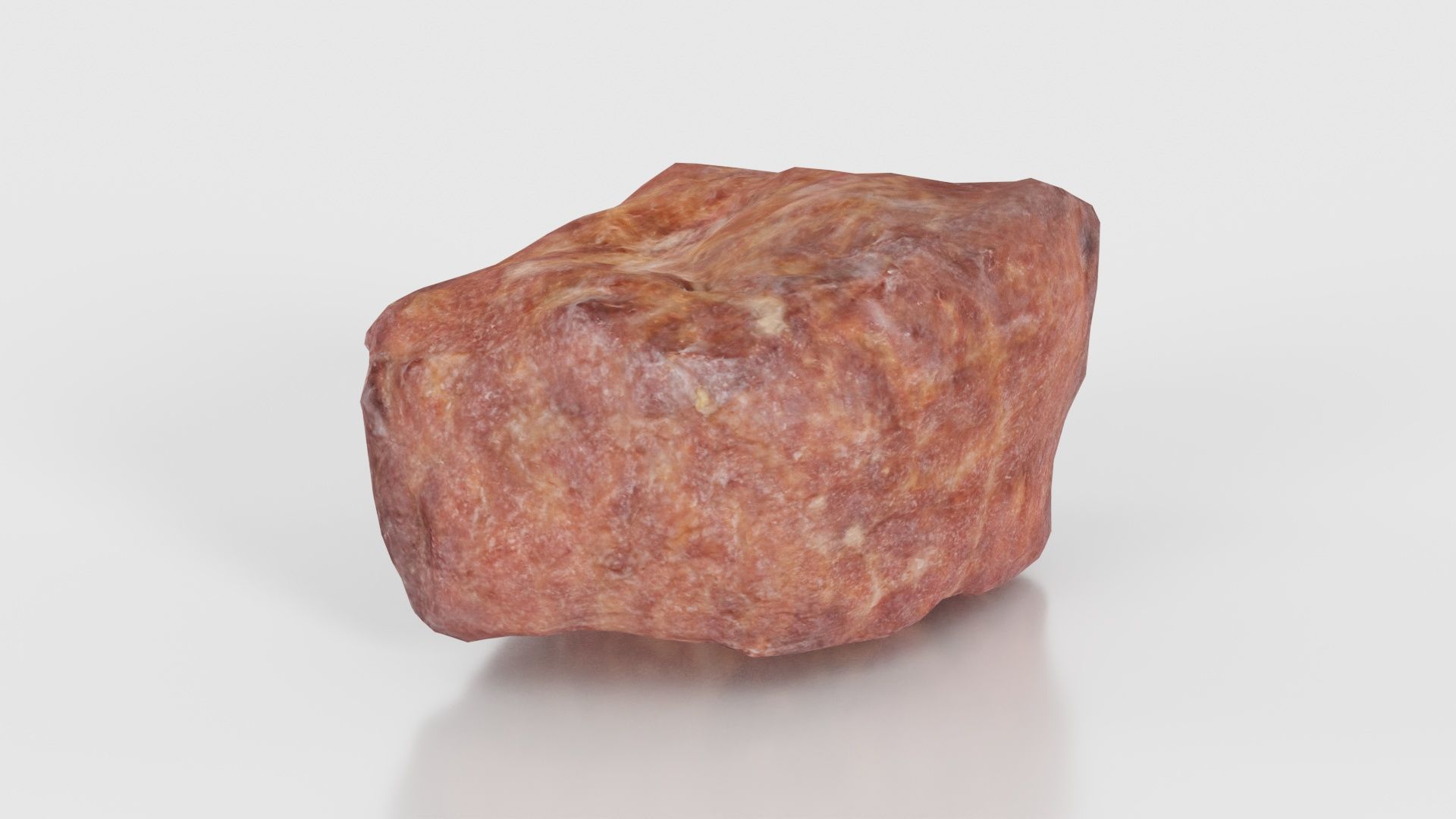 Red Meat Fondue 2 Low-poly 3D model_21