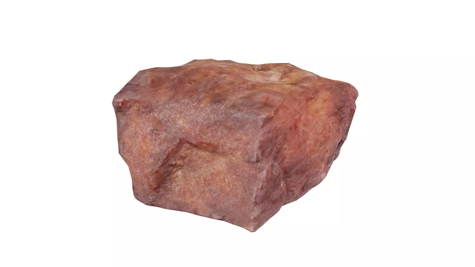 Red Meat Fondue 2 Low-poly 3D model_0