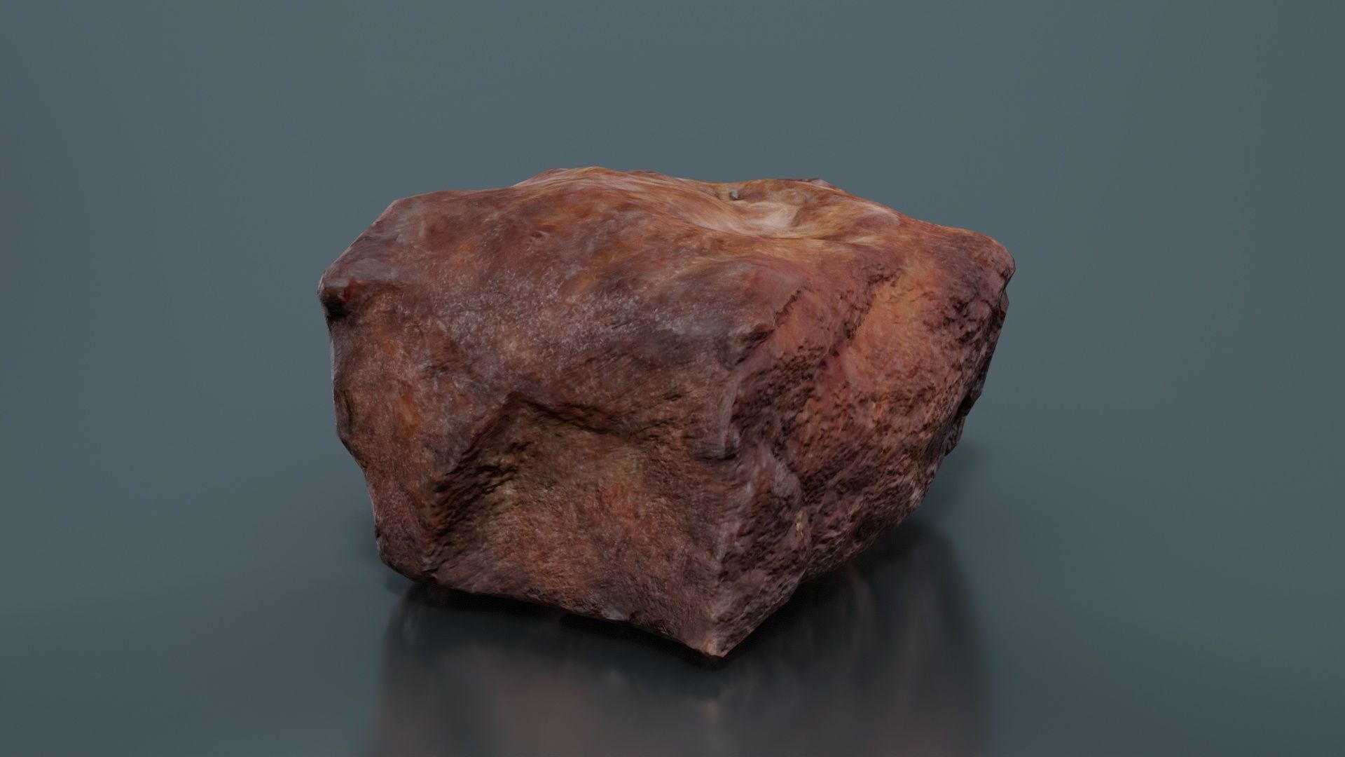 Red Meat Fondue 2 Low-poly 3D model_7