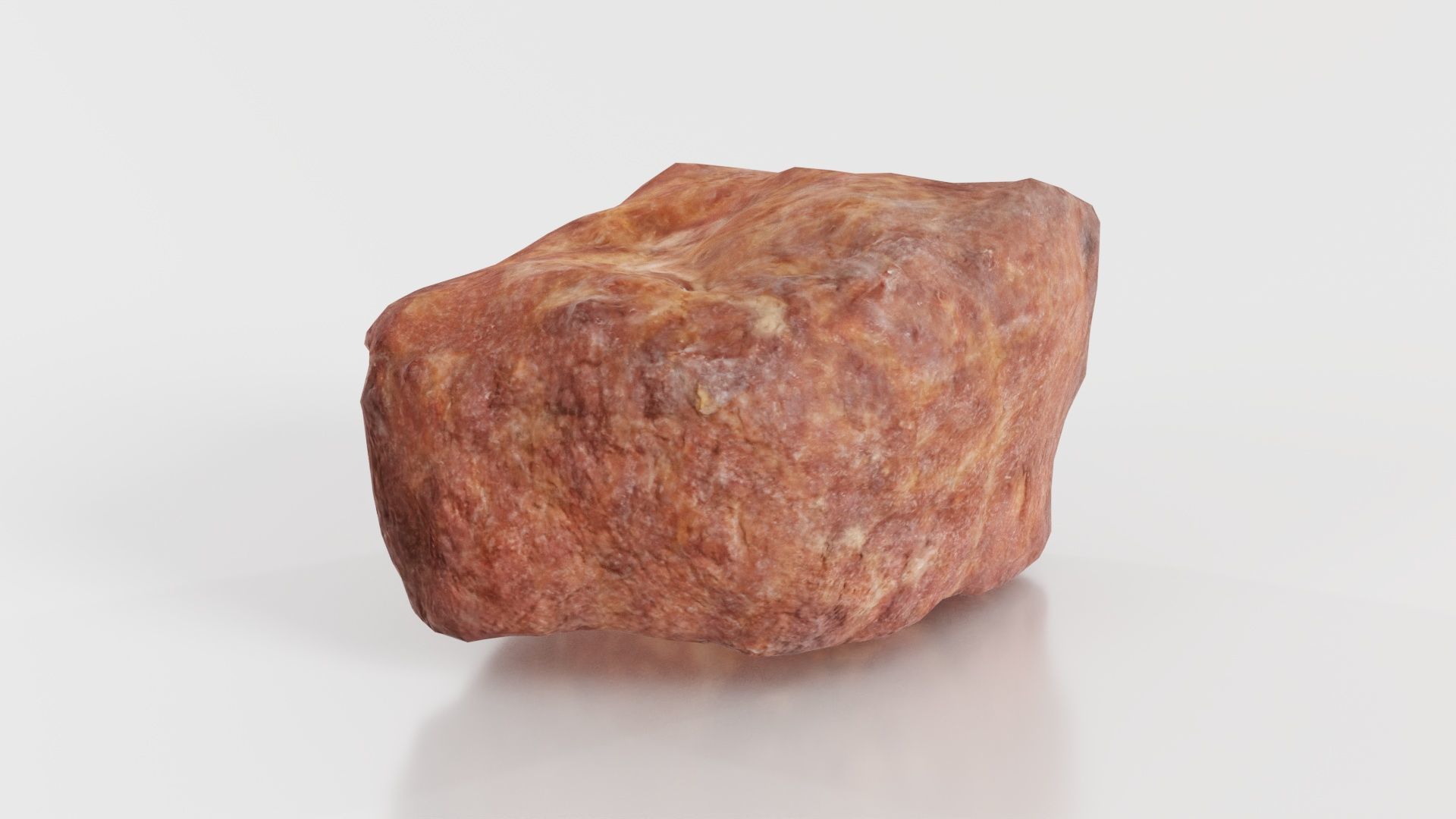 Red Meat Fondue 2 Low-poly 3D model_8