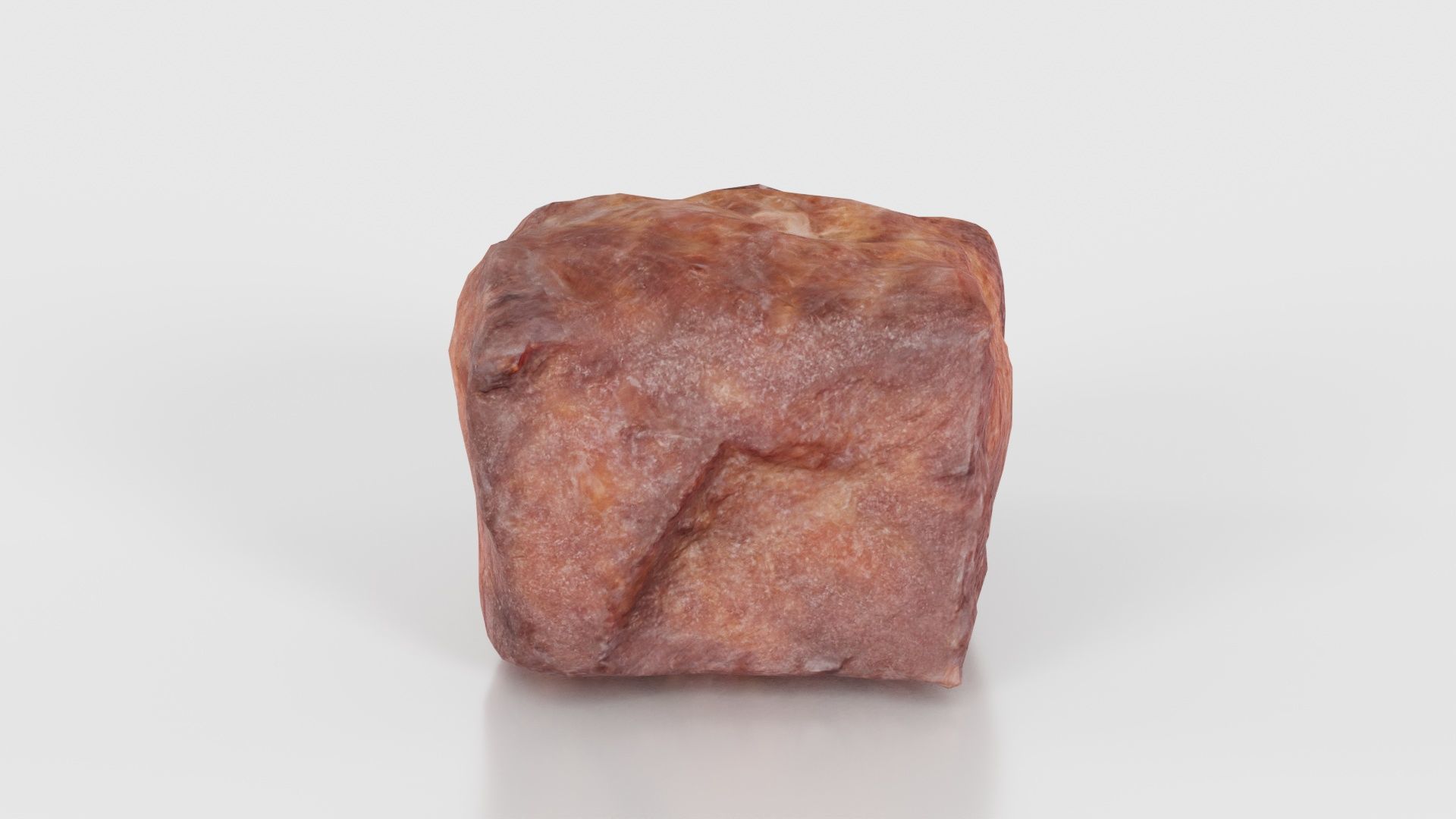 Red Meat Fondue 2 Low-poly 3D model_16