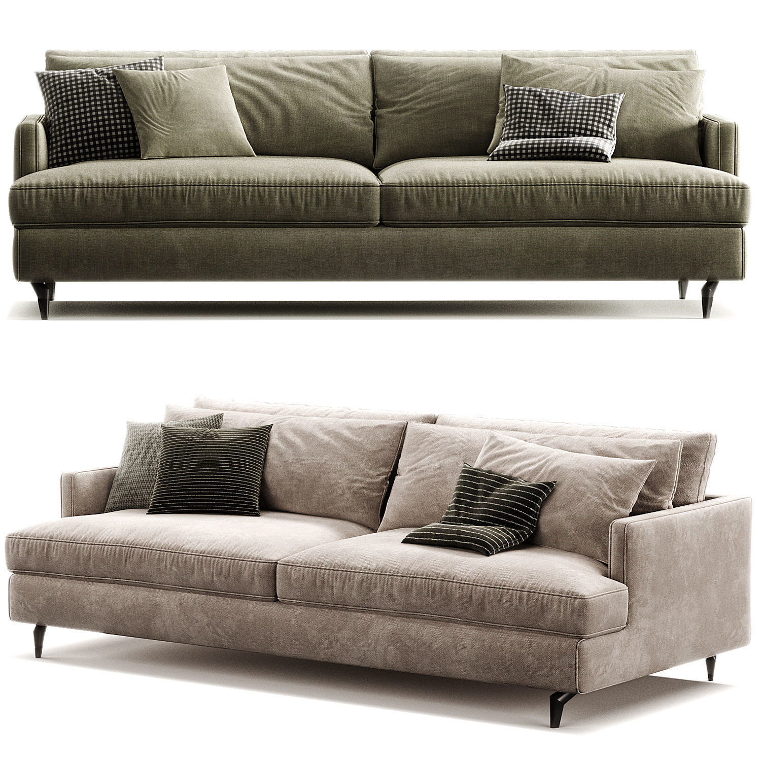 DAVE Sofa By Milano Bedding 3D model_3