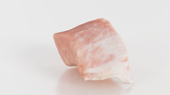 Red Veiny Meat 1 Low-poly 3D model 5