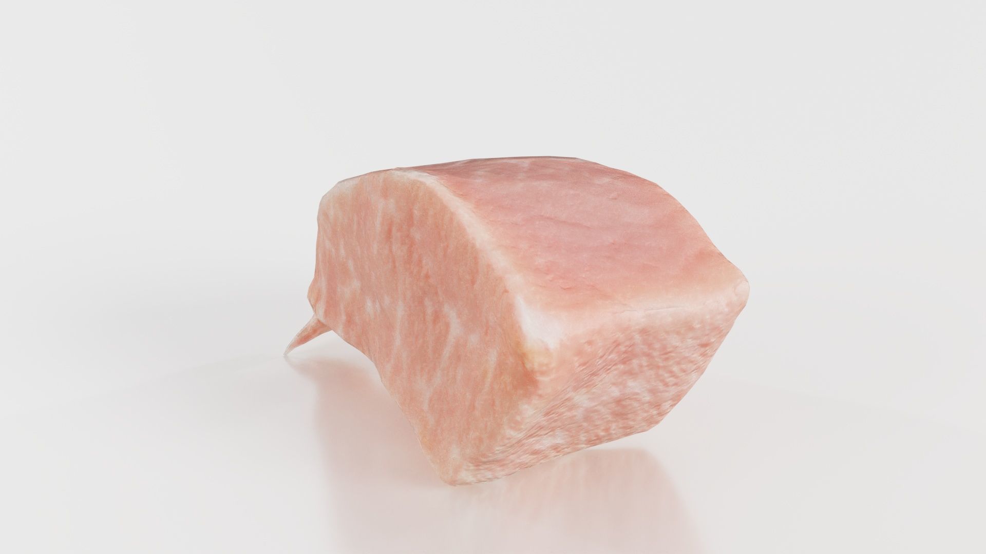 Red Veiny Meat 1 Low-poly 3D model_3