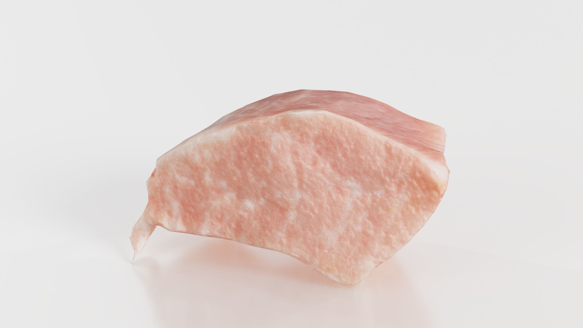 Red Veiny Meat 1 Low-poly 3D model_8