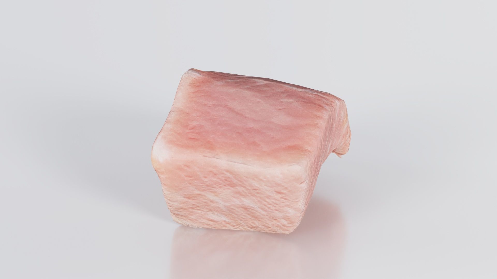 Red Veiny Meat 1 Low-poly 3D model_6