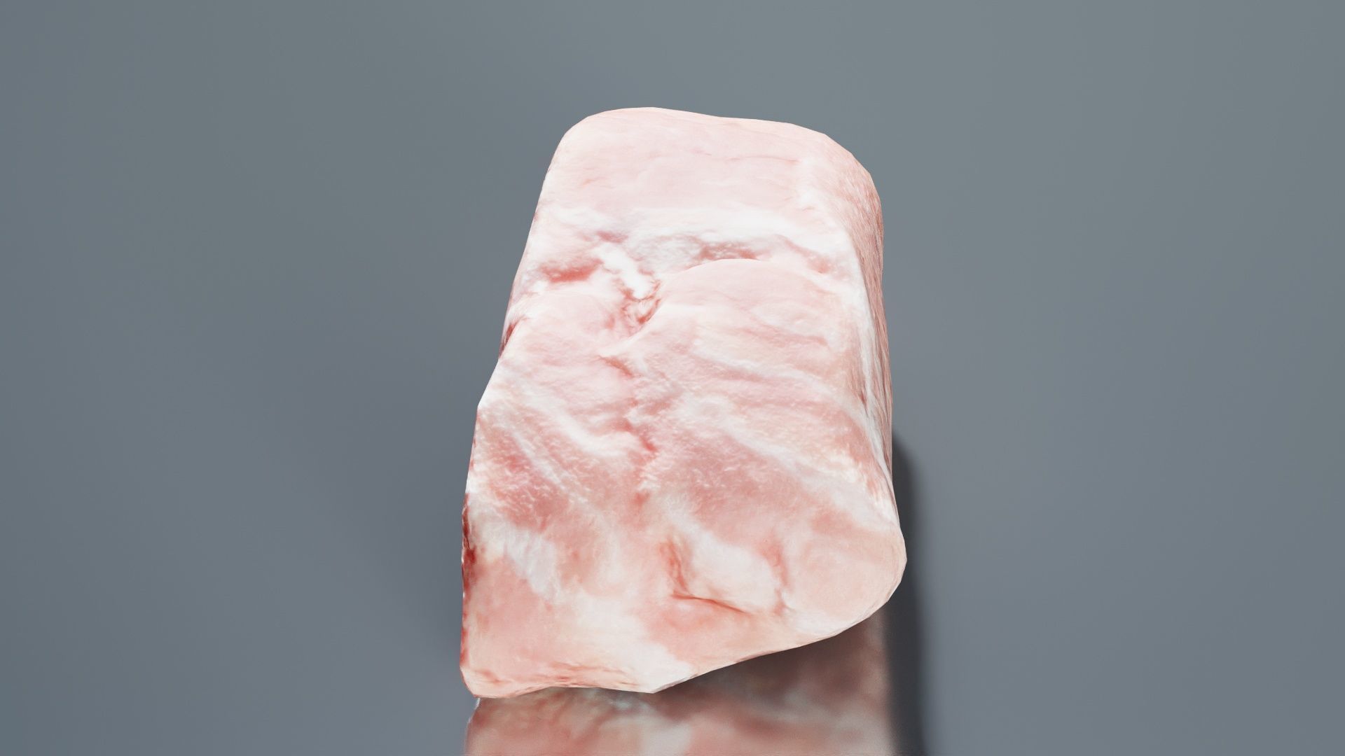 Red Veiny Meat 2 Low-poly 3D model_6