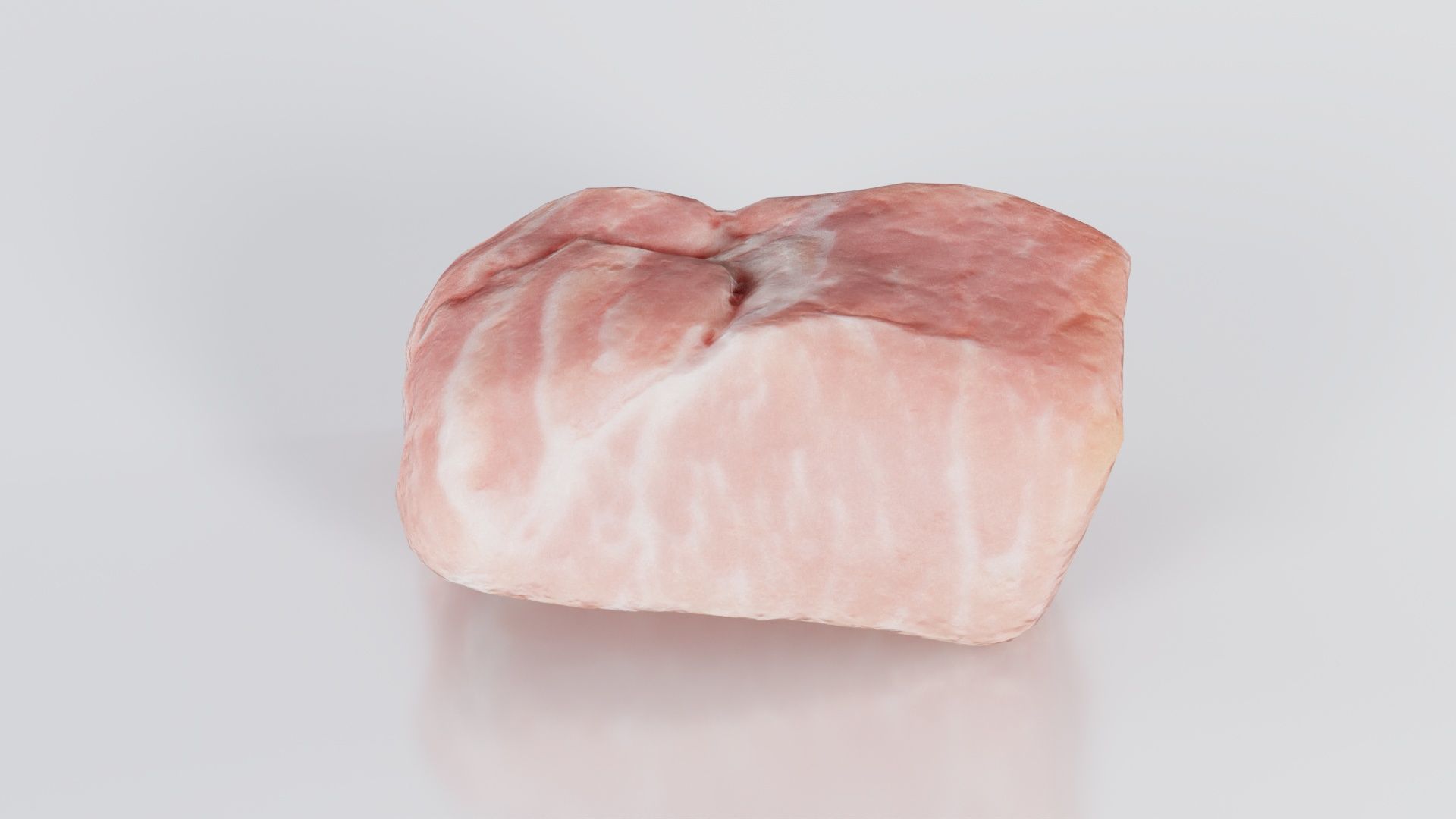 Red Veiny Meat 2 Low-poly 3D model_4
