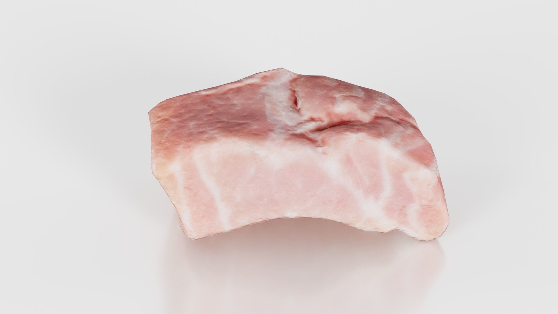 Red Veiny Meat 2 Low-poly 3D model_20