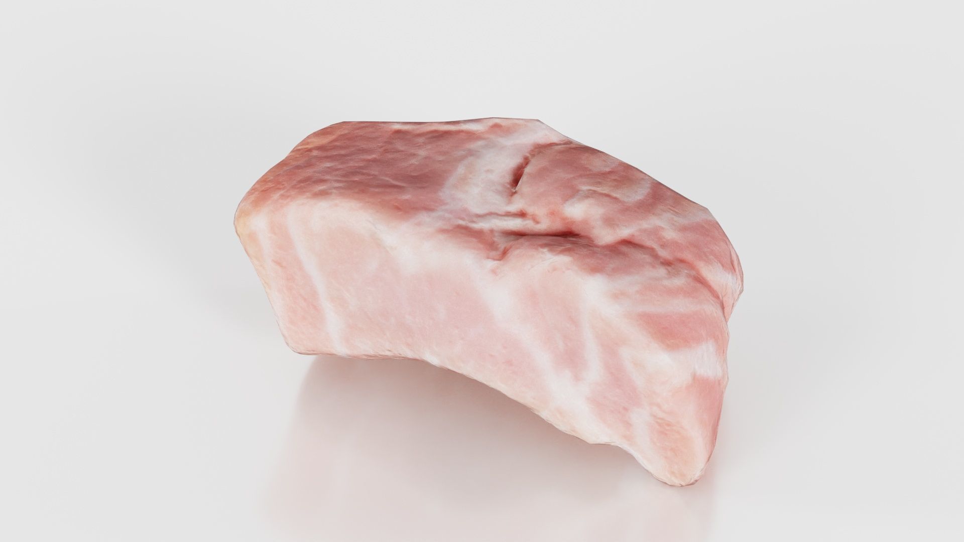 Red Veiny Meat 2 Low-poly 3D model_19