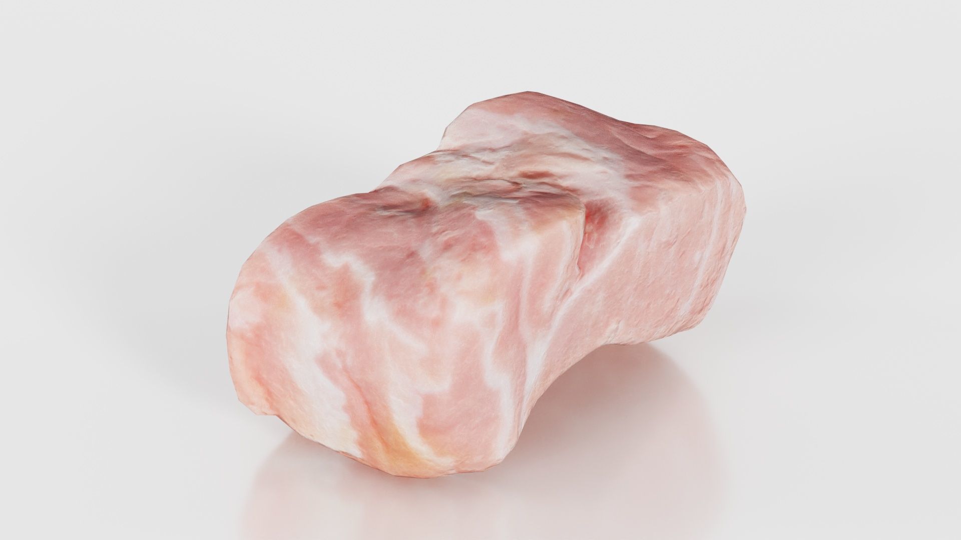Red Veiny Meat 3 Low-poly 3D model_15