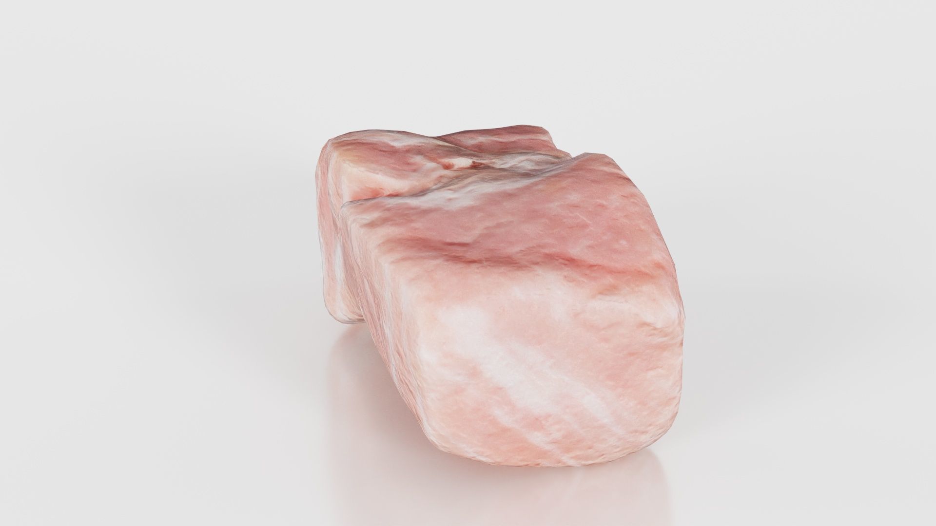 Red Veiny Meat 3 Low-poly 3D model_23