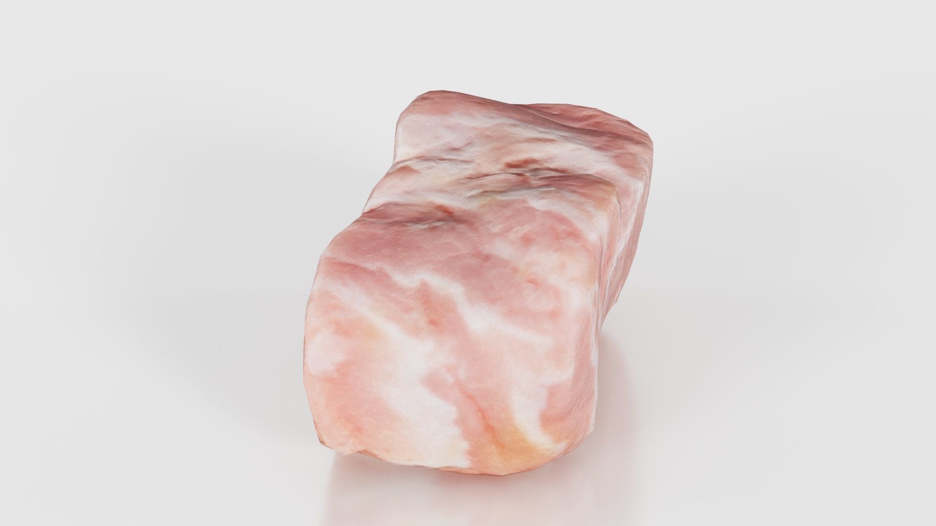 Red Veiny Meat 3 Low-poly 3D model_16