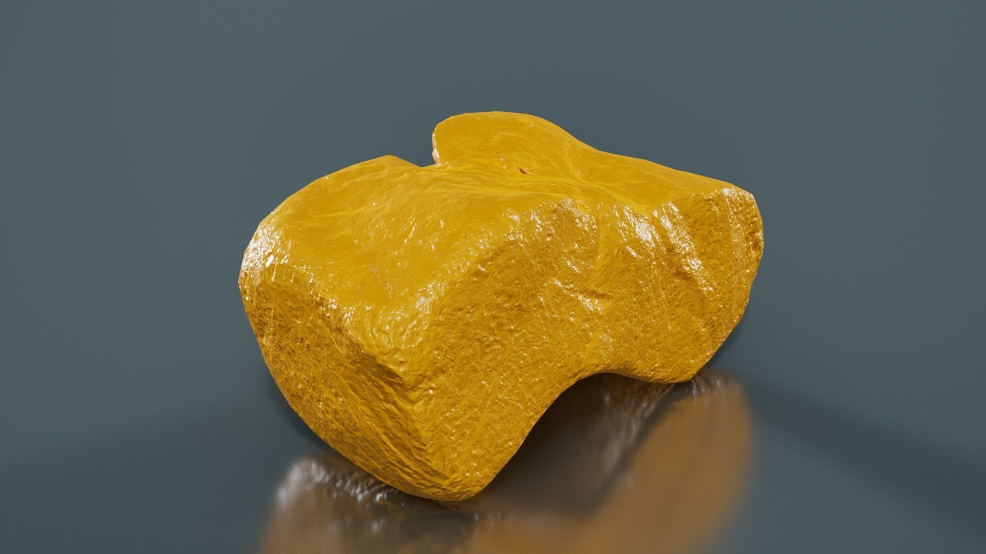 Red Veiny Meat 3 Low-poly 3D model_13