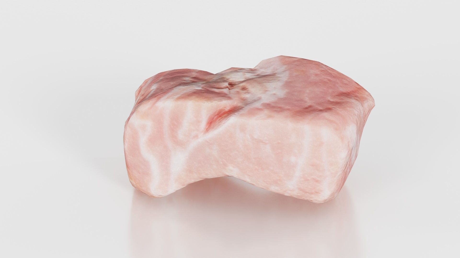 Red Veiny Meat 3 Low-poly 3D model_25