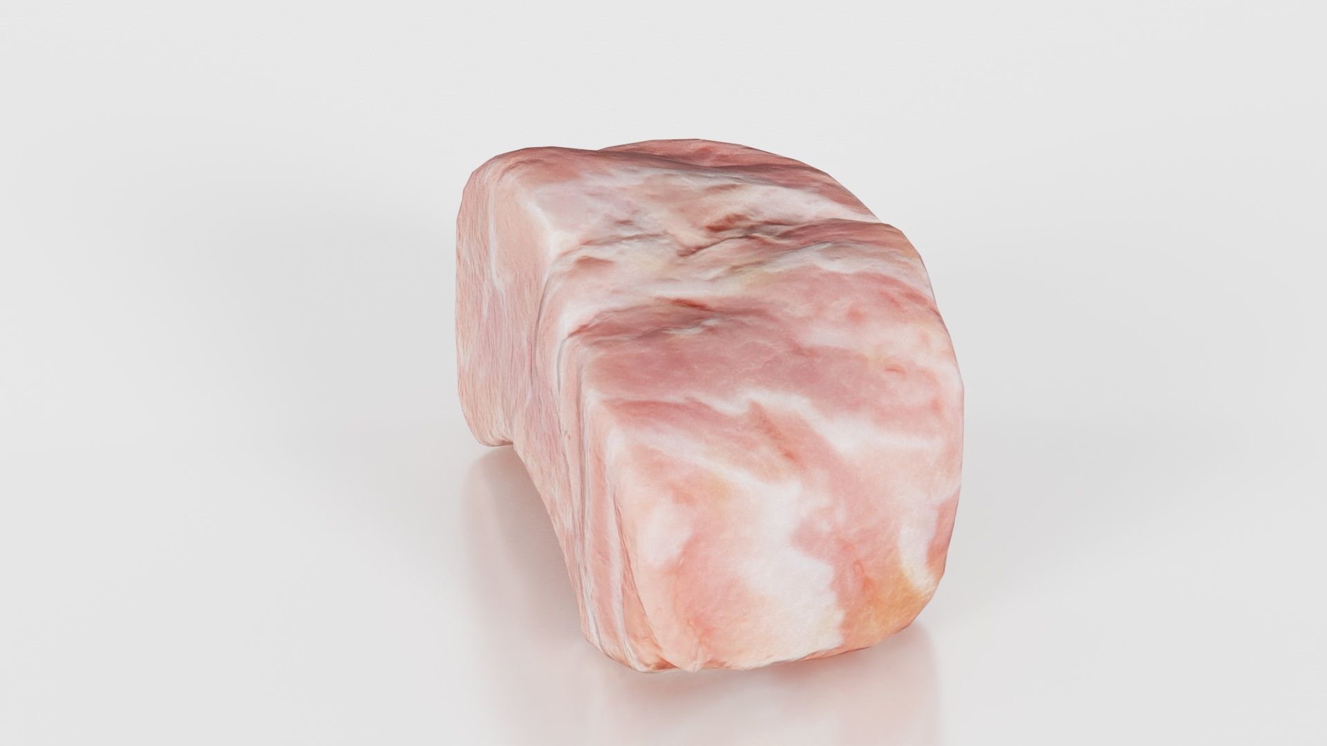 Red Veiny Meat 3 Low-poly 3D model_17