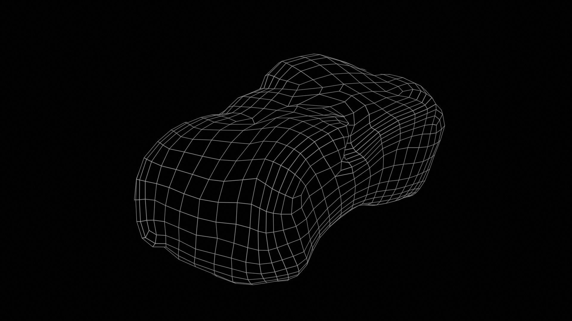 Red Veiny Meat 3 Low-poly 3D model_11