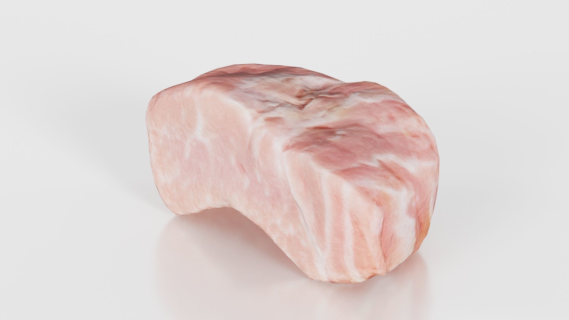 Red Veiny Meat 3 Low-poly 3D model_18