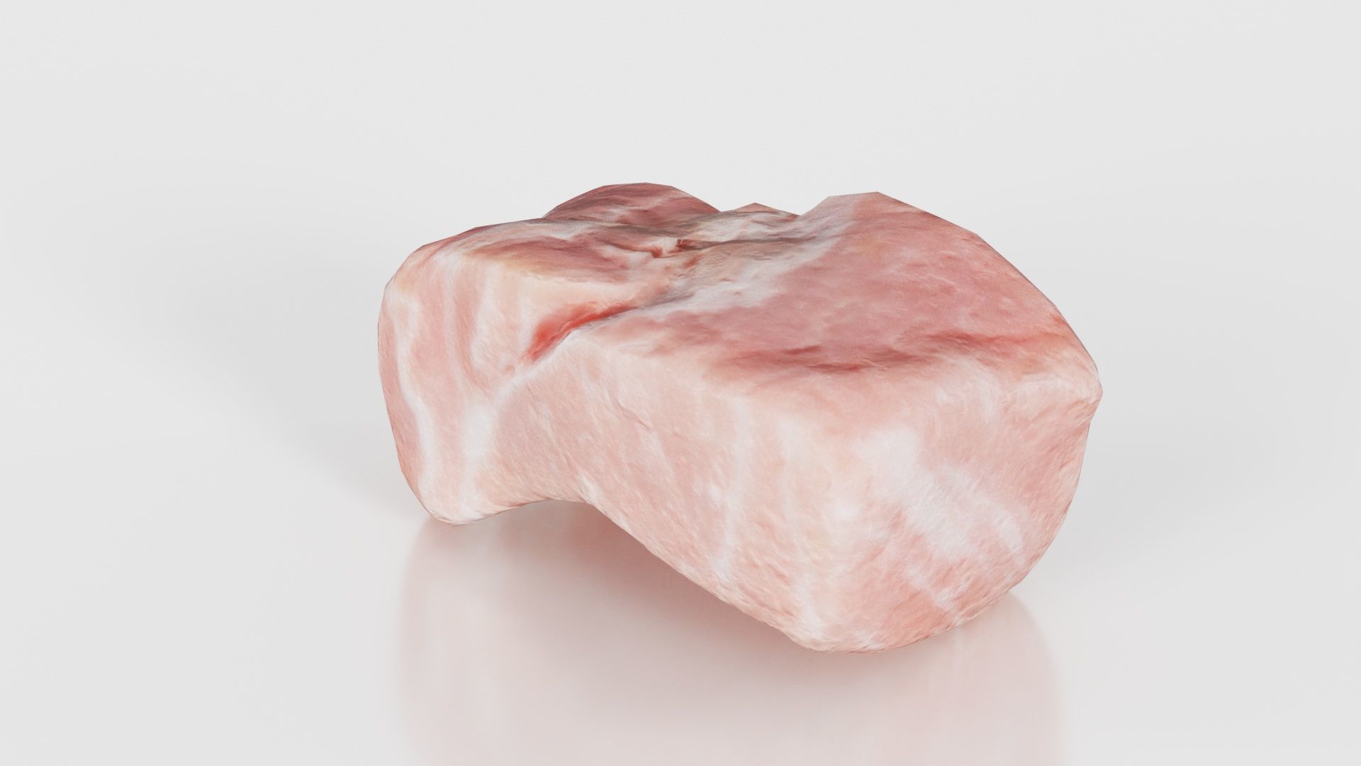 Red Veiny Meat 3 Low-poly 3D model_24
