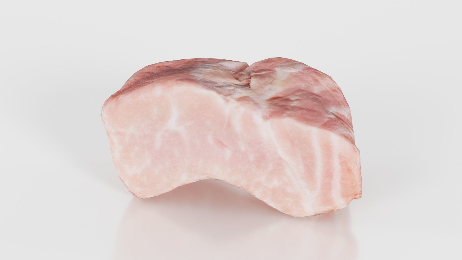 Red Veiny Meat 3 Low-poly 3D model_19