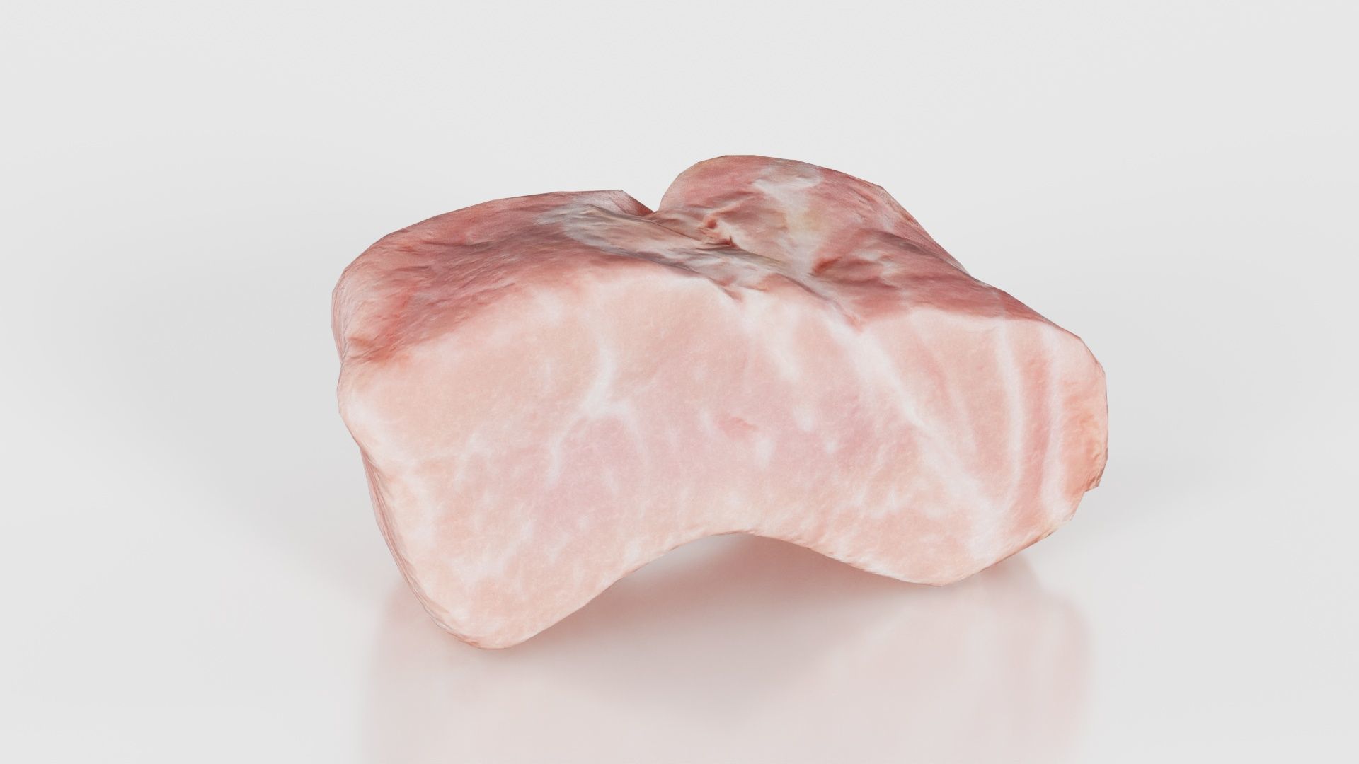 Red Veiny Meat 3 Low-poly 3D model_20