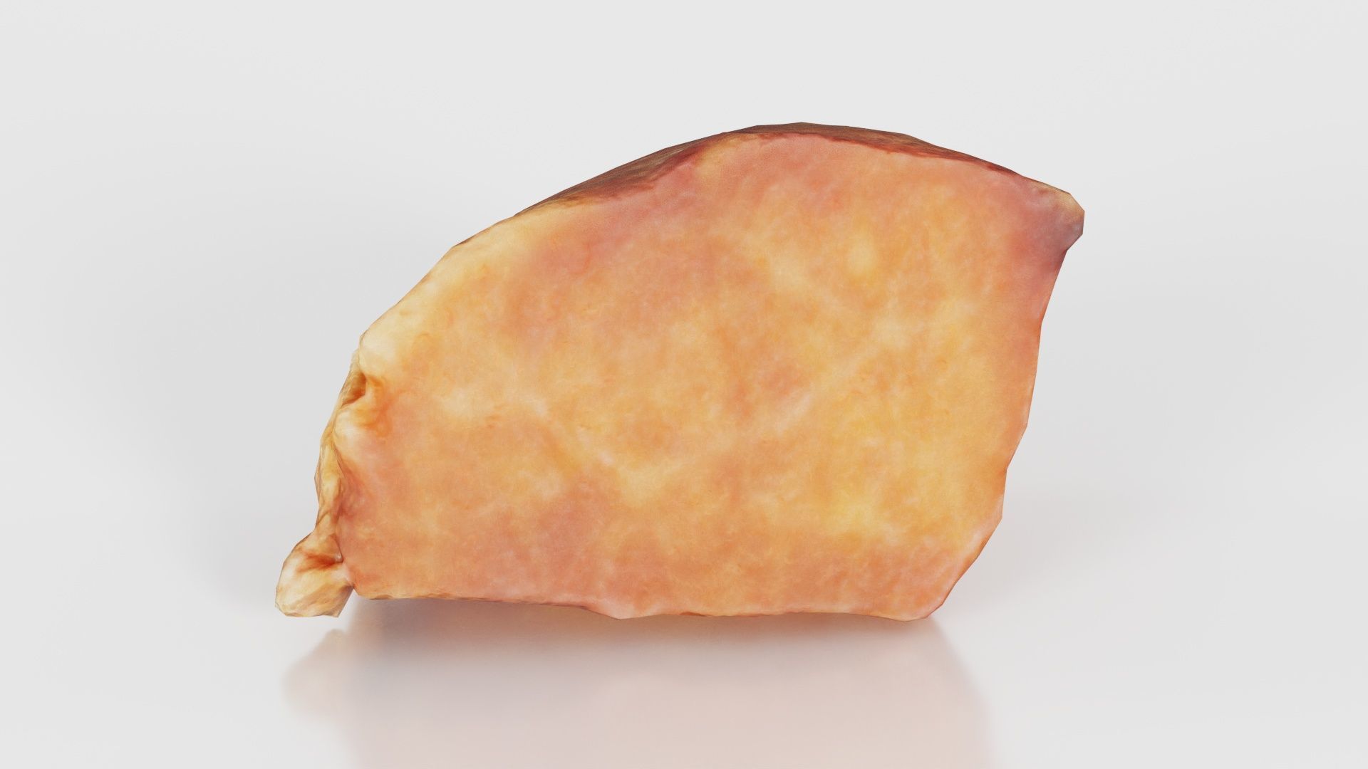 Red Veiny Meat Fondue 1 Low-poly 3D model_17