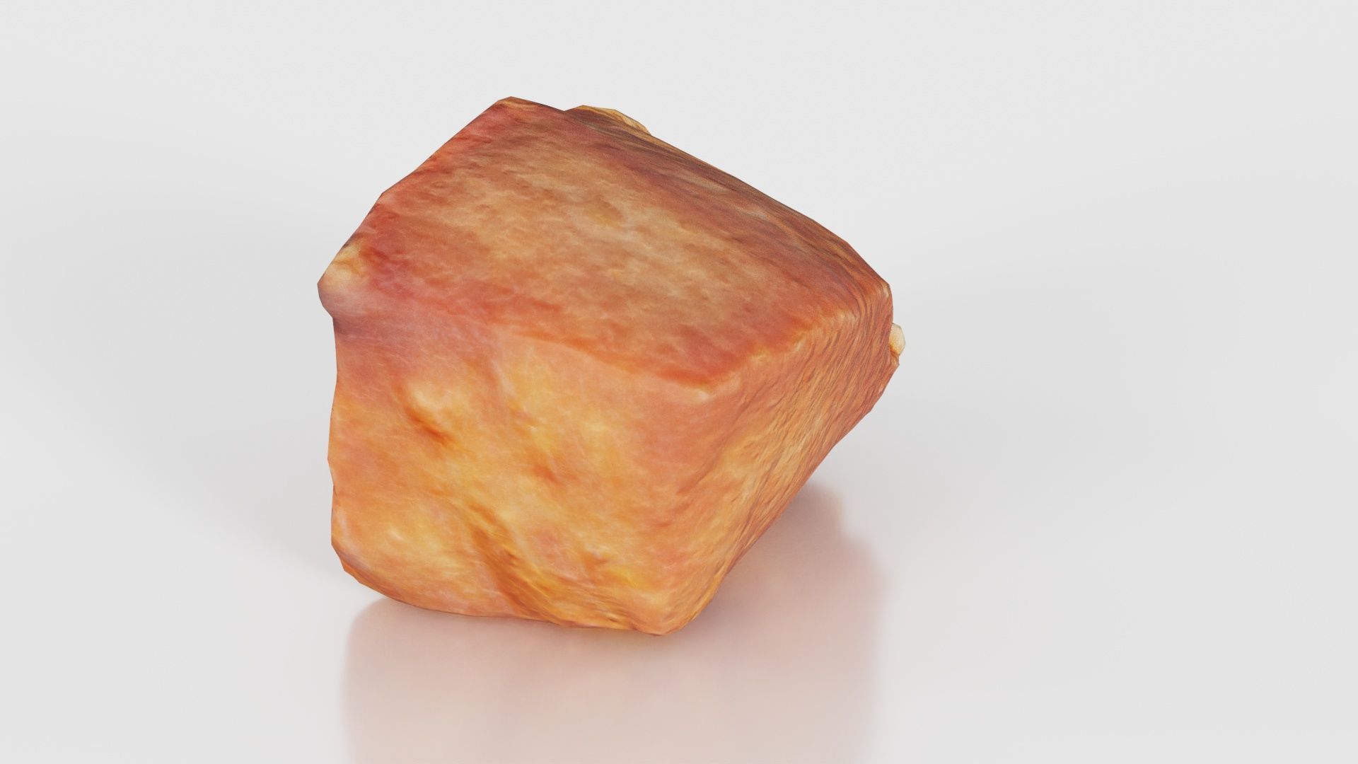 Red Veiny Meat Fondue 1 Low-poly 3D model_25