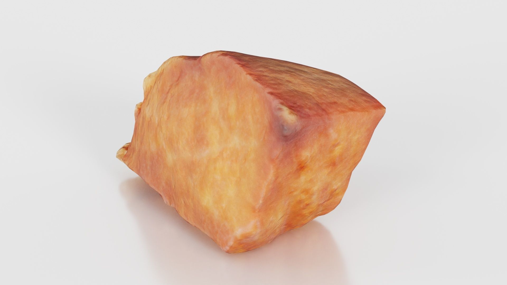 Red Veiny Meat Fondue 1 Low-poly 3D model_15
