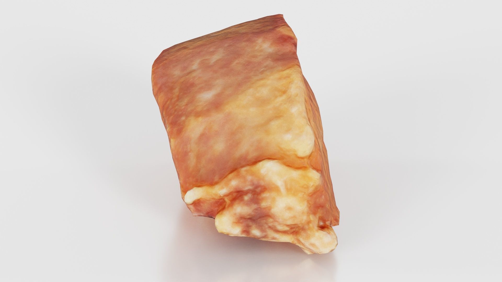 Red Veiny Meat Fondue 1 Low-poly 3D model_20