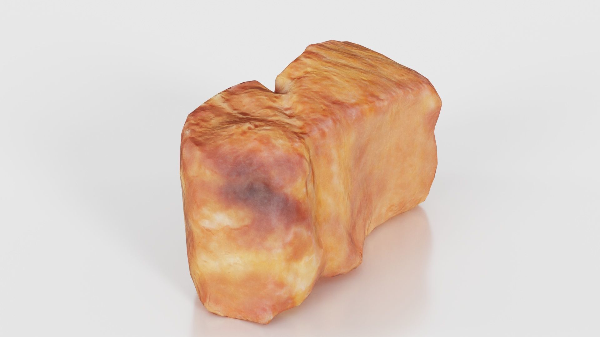 Red Veiny Meat Fondue 3 Low-poly 3D model_22