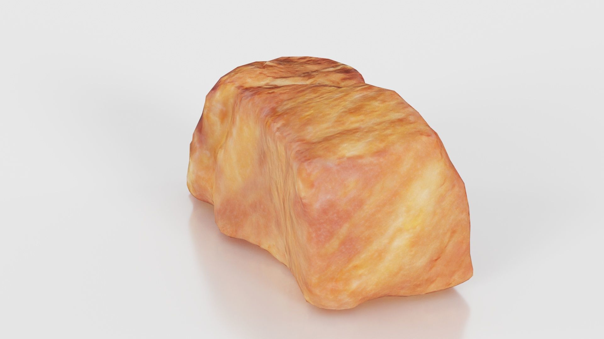 Red Veiny Meat Fondue 3 Low-poly 3D model_18