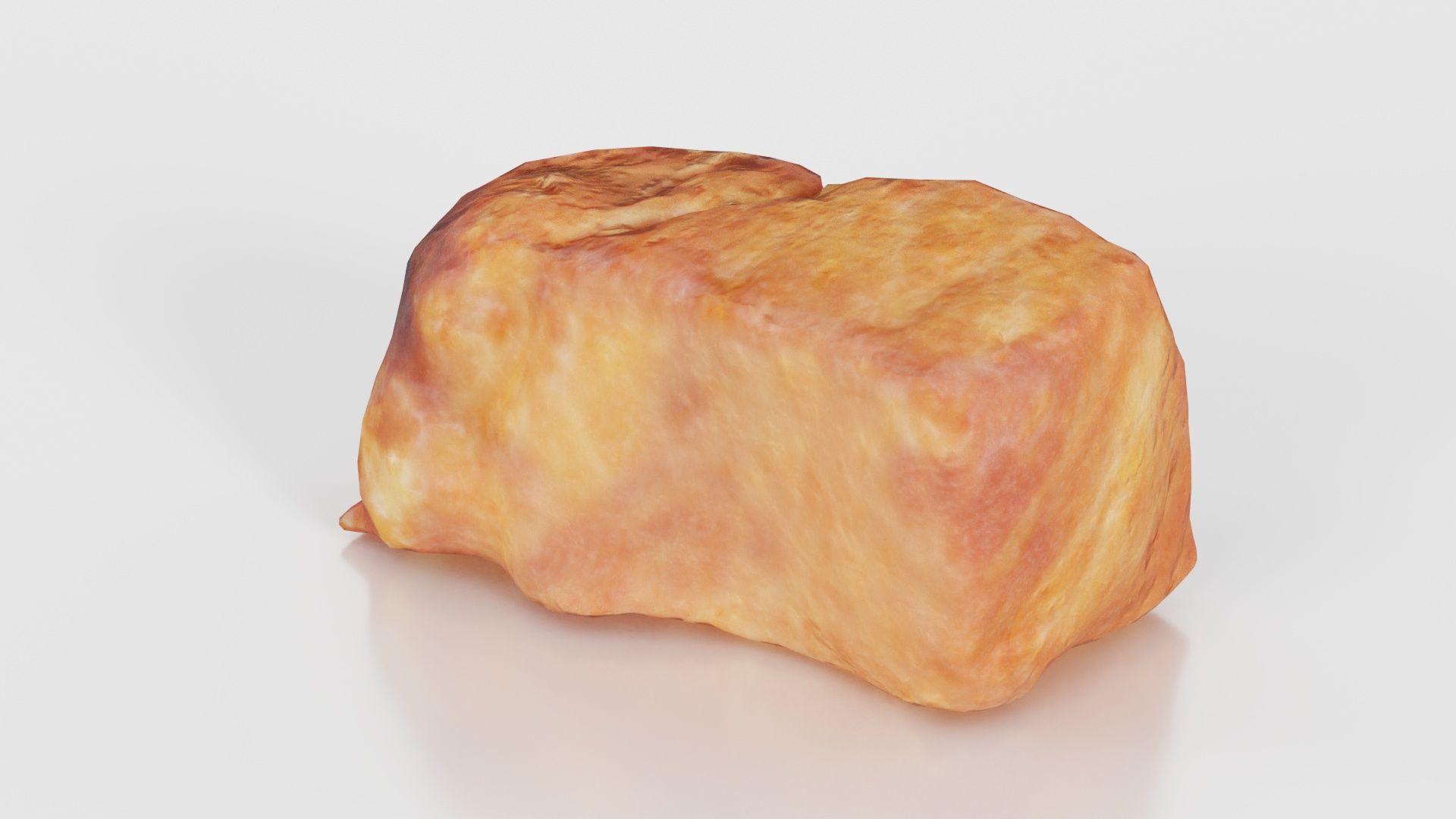 Red Veiny Meat Fondue 3 Low-poly 3D model_19