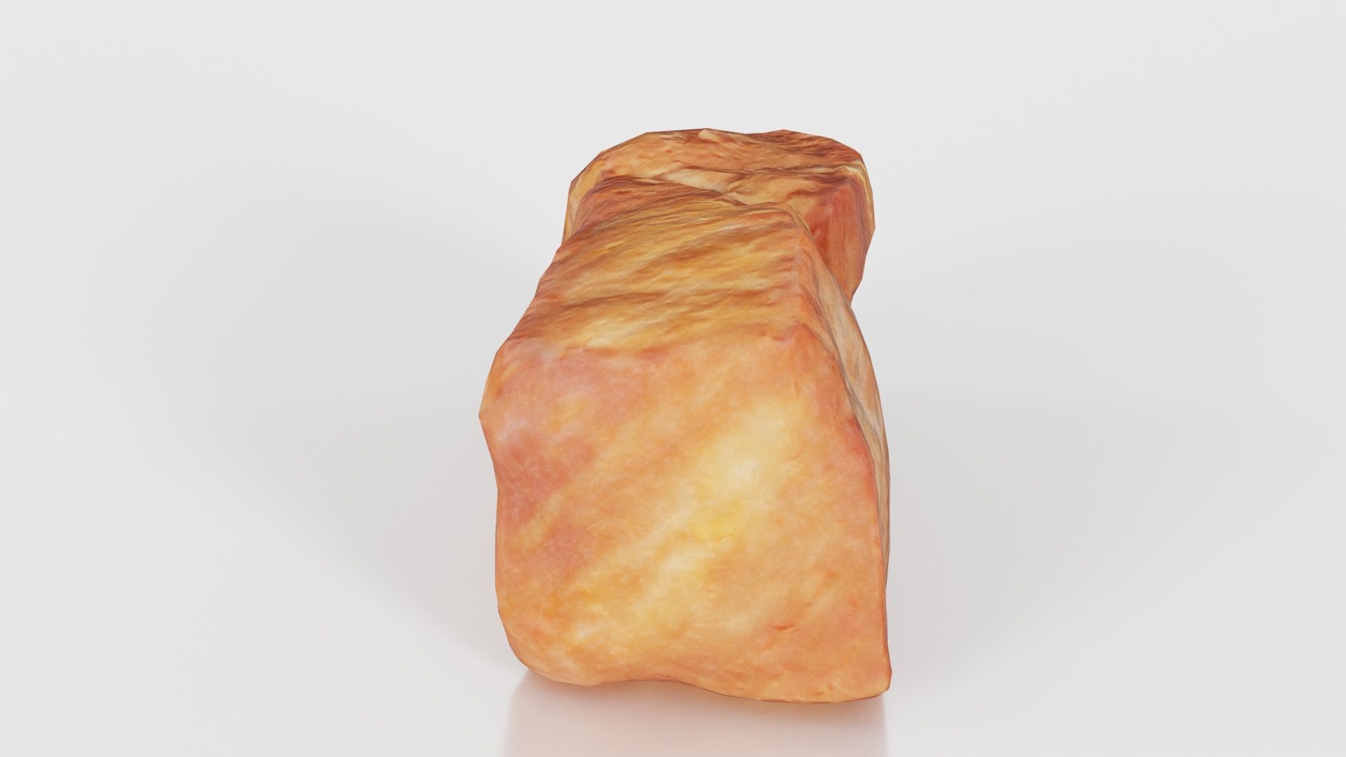 Red Veiny Meat Fondue 3 Low-poly 3D model_17