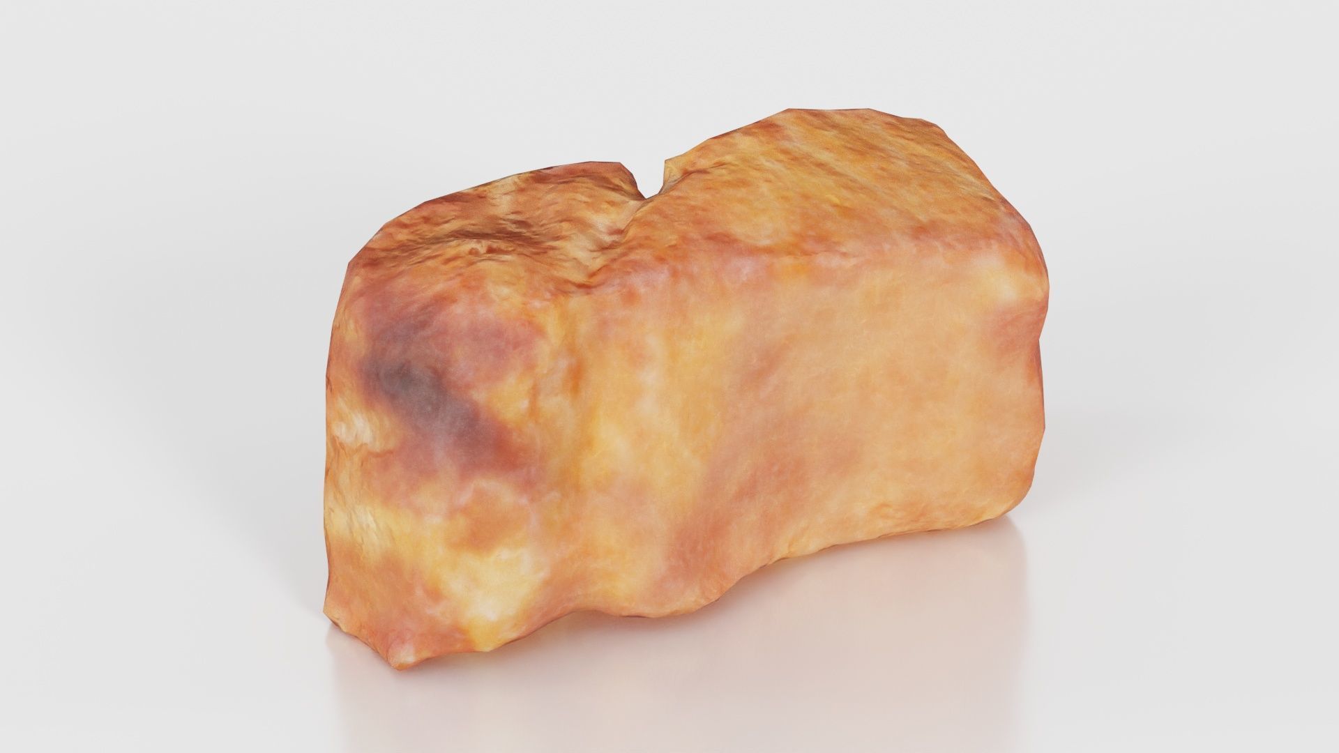 Red Veiny Meat Fondue 3 Low-poly 3D model_21