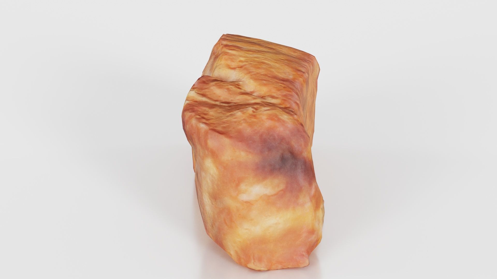 Red Veiny Meat Fondue 3 Low-poly 3D model_23