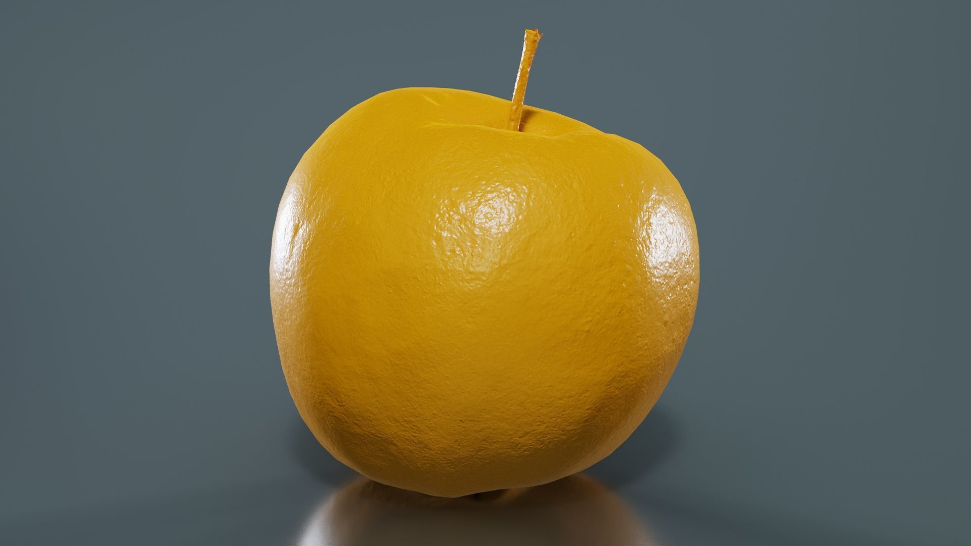 Apple Low-poly 3D model_12