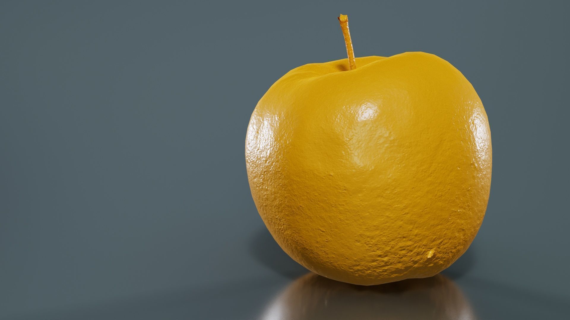 Apple Low-poly 3D model_13