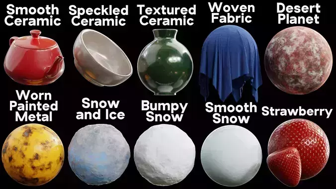 Blender Procedural Material Pack 23 Texture
