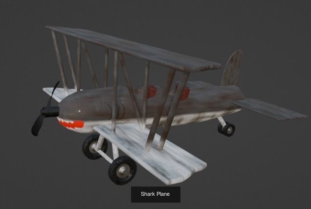 Racing airplanes 3D Model Collection_4