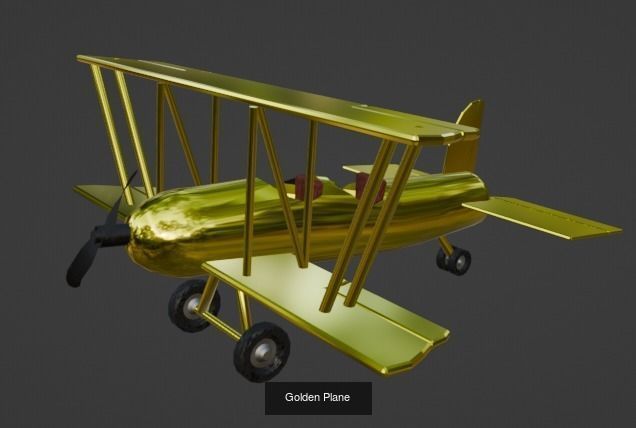 Racing airplanes 3D Model Collection_2