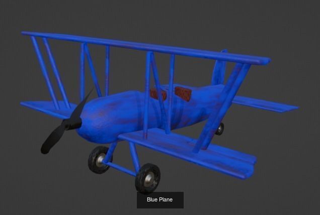 Racing airplanes 3D Model Collection_10
