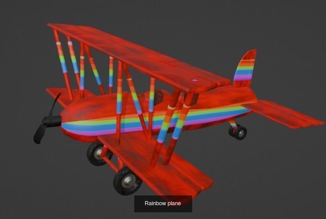 Racing airplanes 3D Model Collection_8