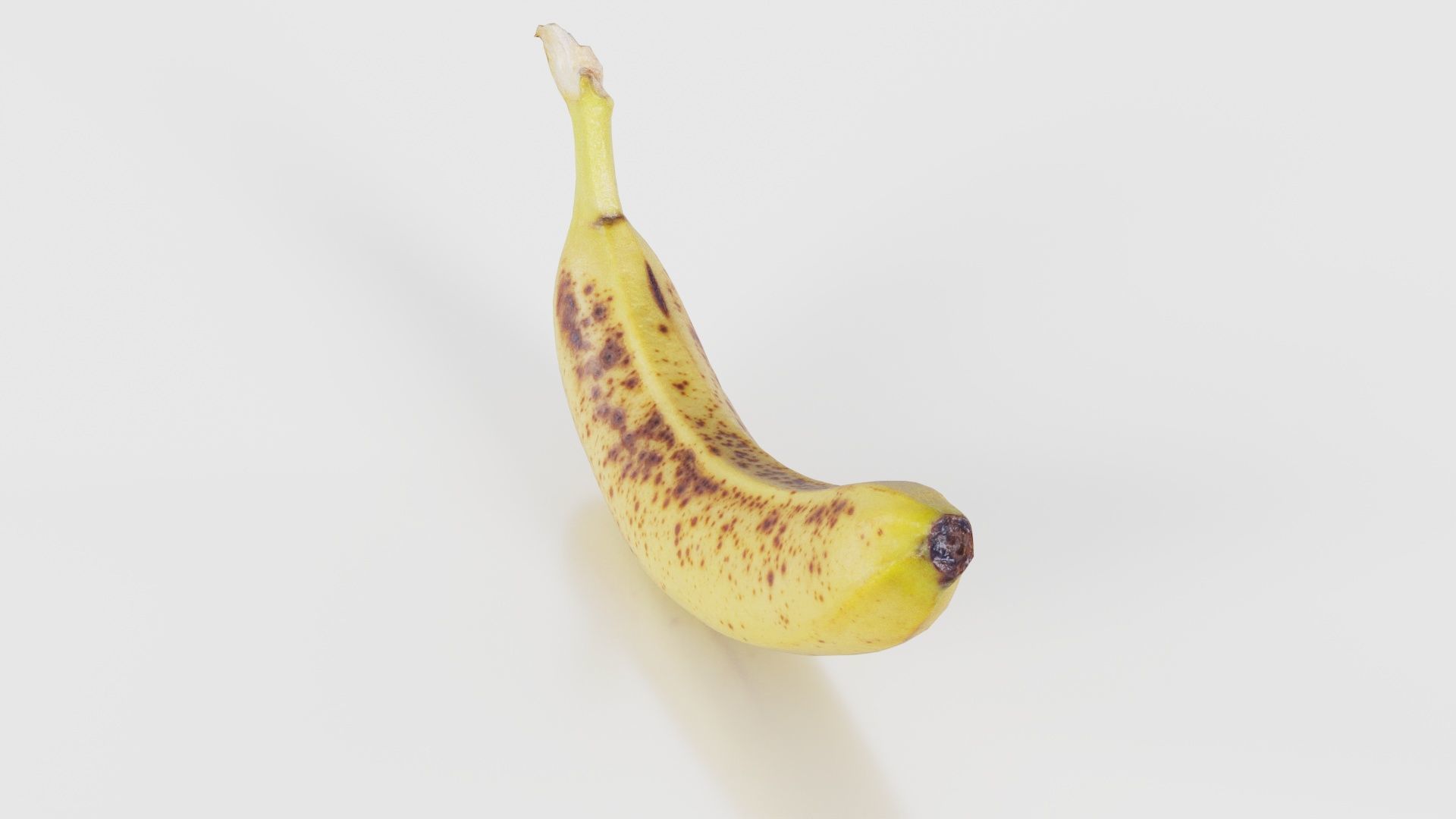 Banana Low-poly 3D model_26