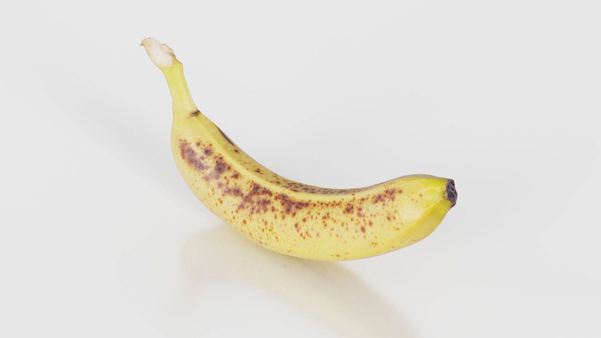 Banana Low-poly 3D model_15