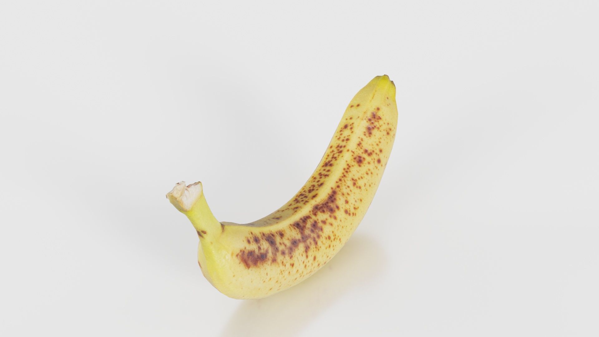 Banana Low-poly 3D model_18